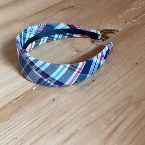 Polo plaid headband